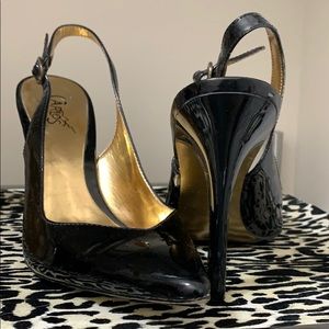 Carlos Santana Slingback Pointy Toe heels